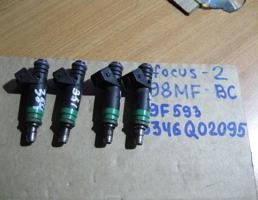 Форсунка инжекторная электрическая для Ford Focus II 2005-2008  запчасти бу