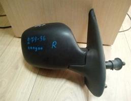 Зеркало правое механическое для Renault Kangoo 2003-2007  запчасти бу