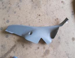 Накладка порога (внутренняя) для Skoda Fabia 1999-2006  запчасти бу