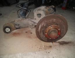 Балка задняя для Skoda Fabia 1999-2006  запчасти бу