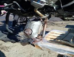 Приемная труба глушителя для Lexus RX 350/450H 2017-2019  запчасти бу