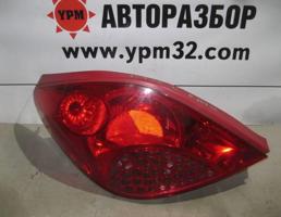 Фонарь задний правый для Peugeot 207 2006-2013  запчасти бу