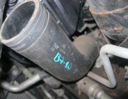 Патрубок интеркулера для Skoda Fabia 1999-2006  запчасти бу